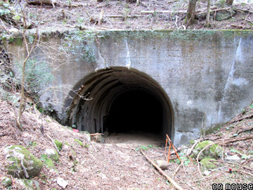 清崎第二トンネル跡