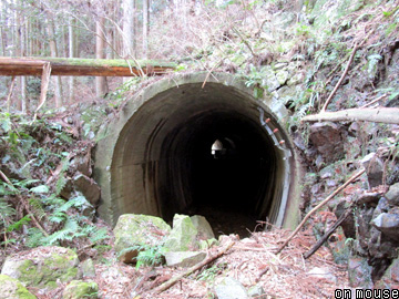 峰トンネル跡